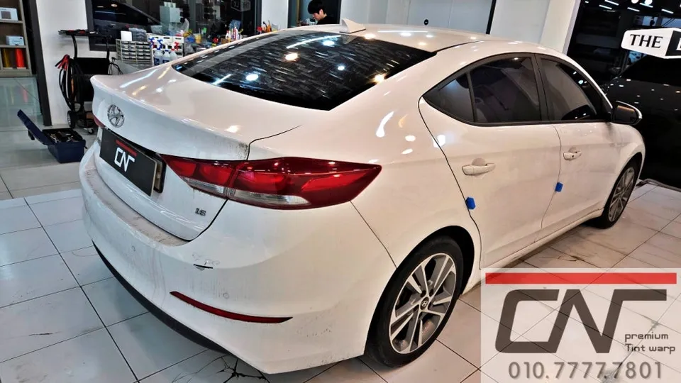 Hyundai Elantra AD window tinting - Hyundai Elantra Window Tinting Review: Anigard AP80R Film photo 5
