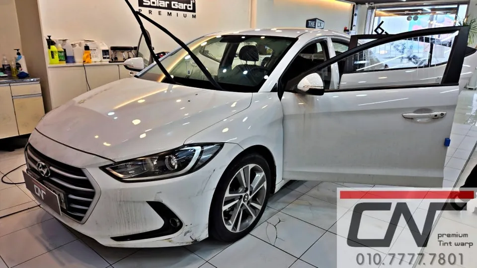 Hyundai Elantra AD window tinting - Hyundai Elantra Window Tinting Review: Anigard AP80R Film photo 6