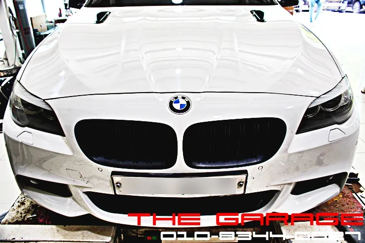 BMW 5 Series F10 car audio installation result