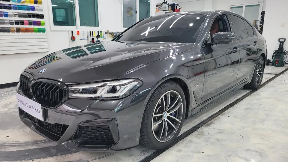 BMW 5 Series vinyl wrap review