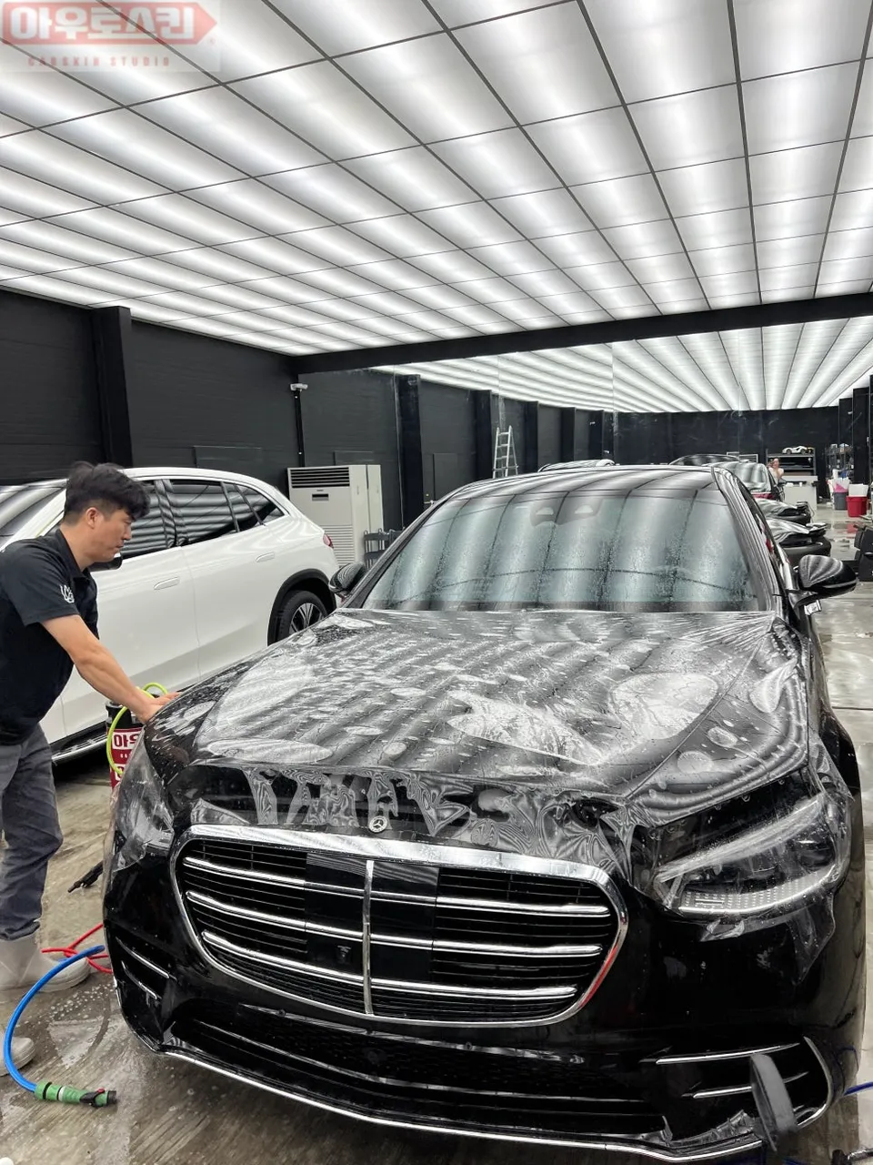 メルセデス・ベンツ Sクラス W223 PPF施工事例 施工写真 4-1