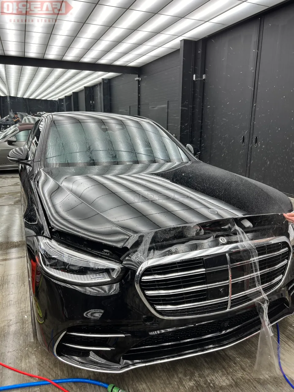 メルセデス・ベンツ Sクラス W223 PPF施工事例 施工写真 1-2