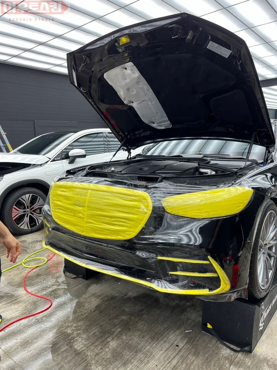 メルセデス・ベンツ Sクラス W223 PPF施工事例 施工写真 4-2