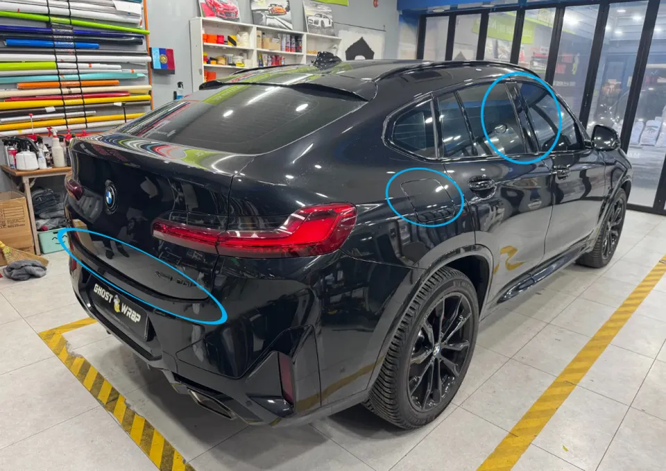 BMW X4 PPF施工事例|費用目安と仕上がり 施工写真 3-1