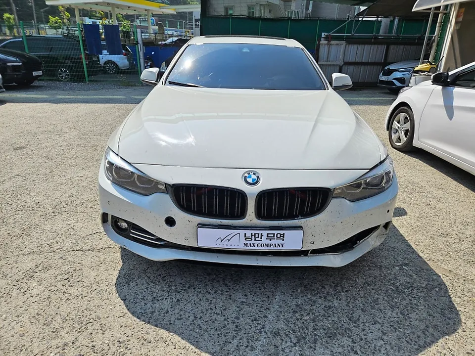 BMW 4 Series body kit installation result