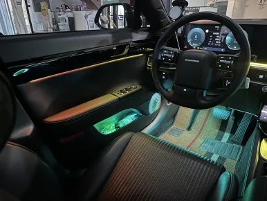 Hyundai Grandeur GN7 ambient lighting - Hyundai Grandeur GN7 Ambient Lighting Review: Dual Color Upgrade photo 6