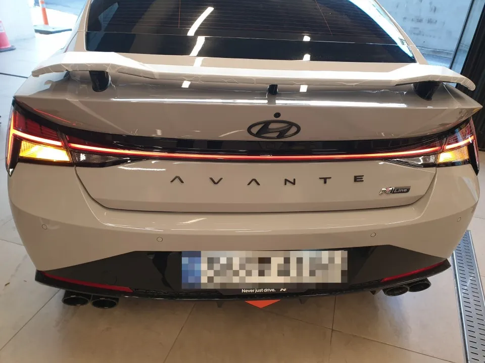 Hyundai Elantra CN7 Body Kit Installation Review After