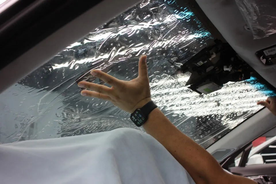 Hyundai Grandeur IG Window Tinting Review: Heat Rejection photo 2