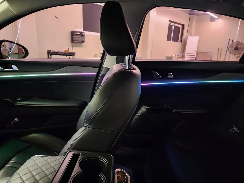 Kia K5 ambient lighting - Kia K5 Ambient Lighting Review — Cost & Results photo 3