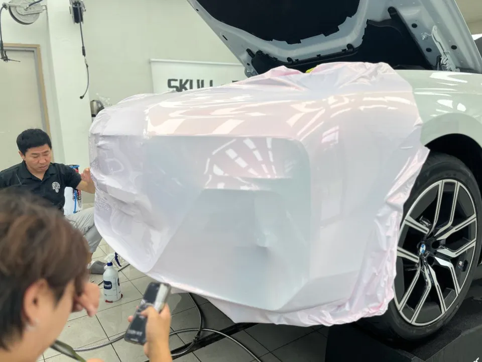 BMW i7 PPF施工事例|費用目安・仕上がり 施工写真 3-2
