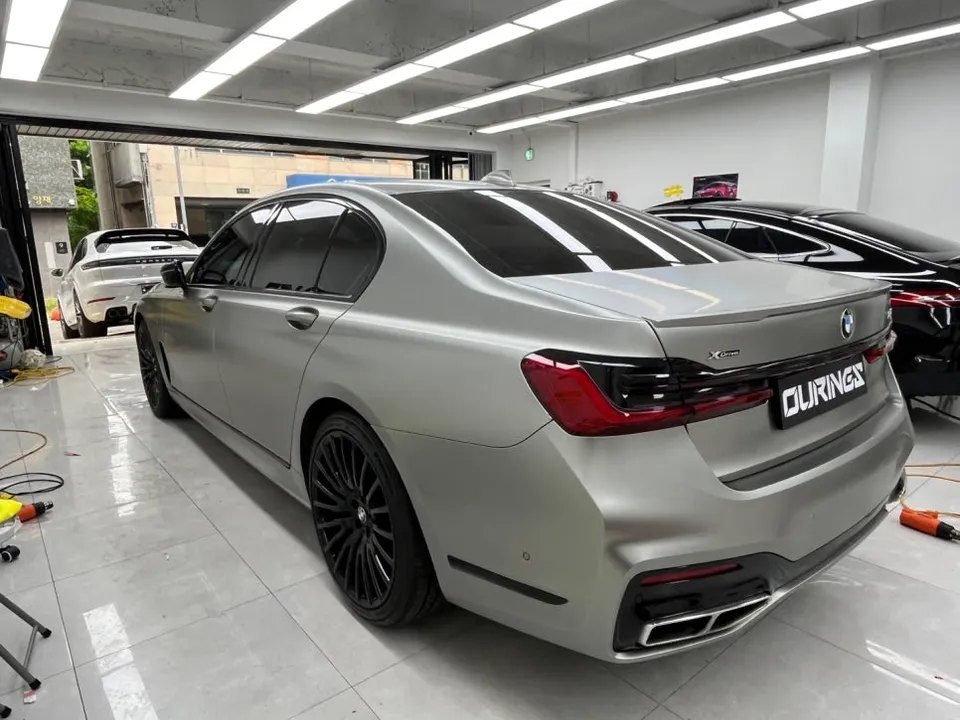 BMW 7 Series G11/G12 PPF施工事例|光沢と保護力 施工写真 1-2