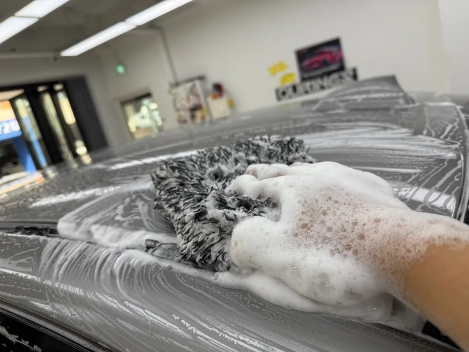 BMW 7 Series G11/G12 PPF施工事例|光沢と保護力 施工写真 3-2