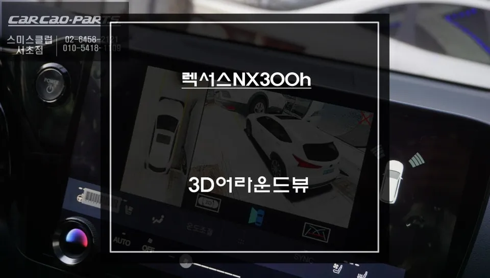 Lexus NX300h Around View Monitor Install — Safe Parking