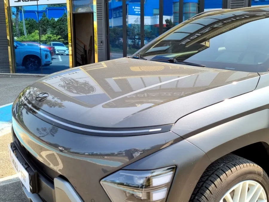Hyundai KonaのPPF施工事例|黄変対策と費用目安 施工写真 1-1
