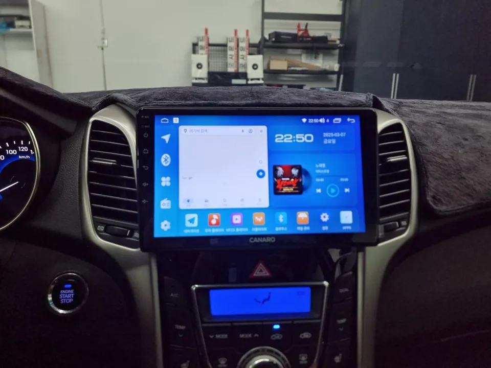 Hyundai i30のAndroid Auto・CarPlay取付事例 施工写真 2-2