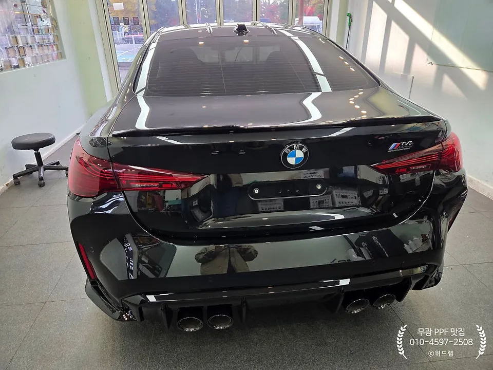 BMW M4 G82 PPF施工事例｜マットな質感と保護効果 施工写真 3