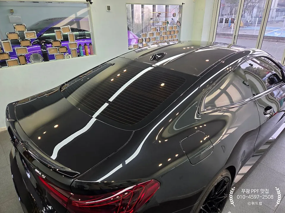 BMW M4 G82 PPF施工事例｜マットな質感と保護効果 施工写真 5