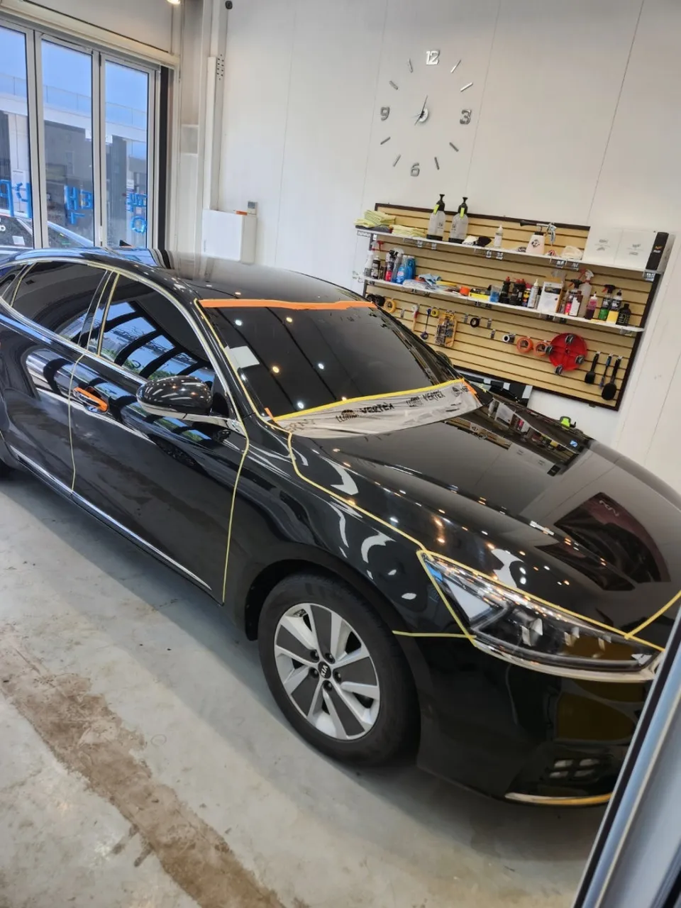 BMW X7 カーフィルム施工事例｜韓国での実例紹介 施工写真 1-2