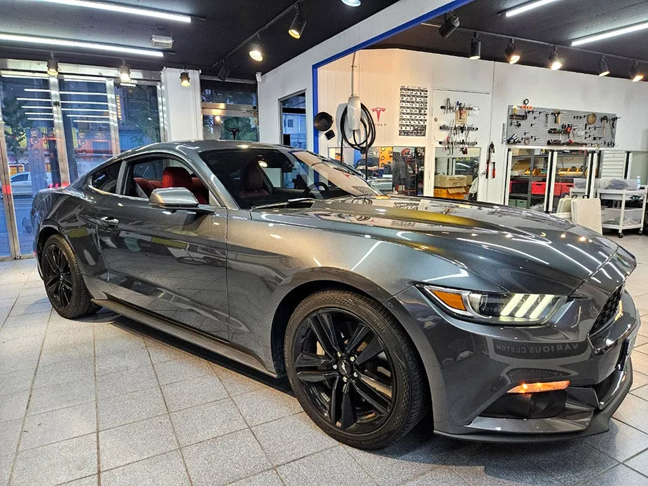 Ford Mustang Interior Customization Review — Premium Red Napa Lea