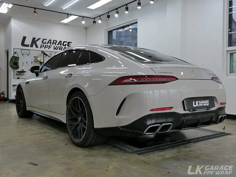 Mercedes-Benz AMG GT vinyl wrap - Mercedes-Benz AMG GT Vinyl Wrap Review — Satin Dark Grey Transfor photo 2