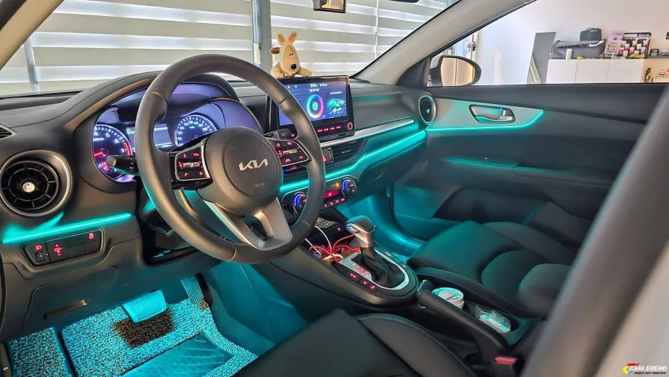 Kia K3 ambient lighting - Kia K3 Ambient Lighting Installation Review photo 4