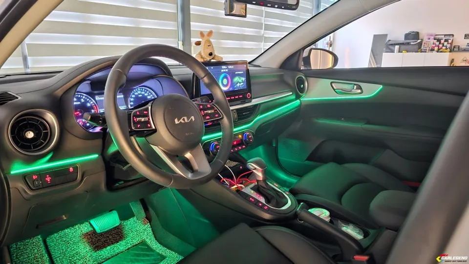 Kia K3 ambient lighting - Kia K3 Ambient Lighting Installation Review photo 5