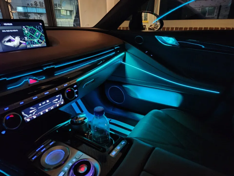 Genesis G80 RG3 ambient lighting - Genesis G80 Ambient Lighting Upgrade Review photo 3