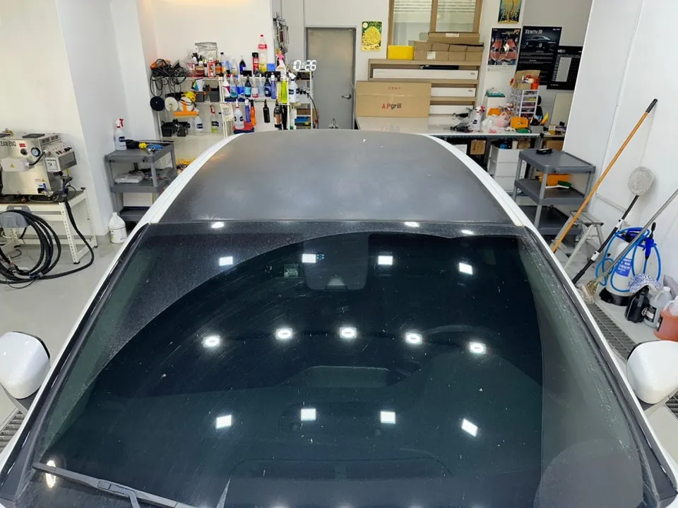 Hyundai Grandeur IG vinyl wrap - Hyundai Grandeur IG Vinyl Wrap Removal & Replacement Review photo 3