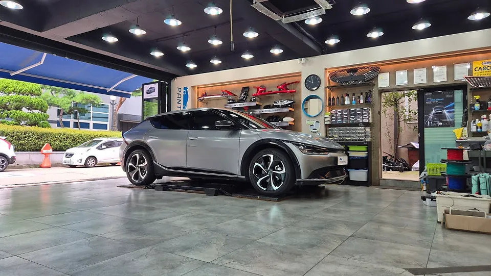 Kia EV6 ghost door installation result