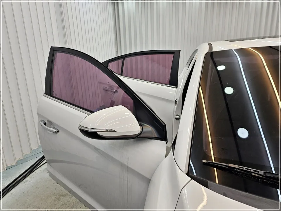 Hyundai Elantra window tinting - Hyundai Elantra Window Tinting Review — Professional Results photo 5