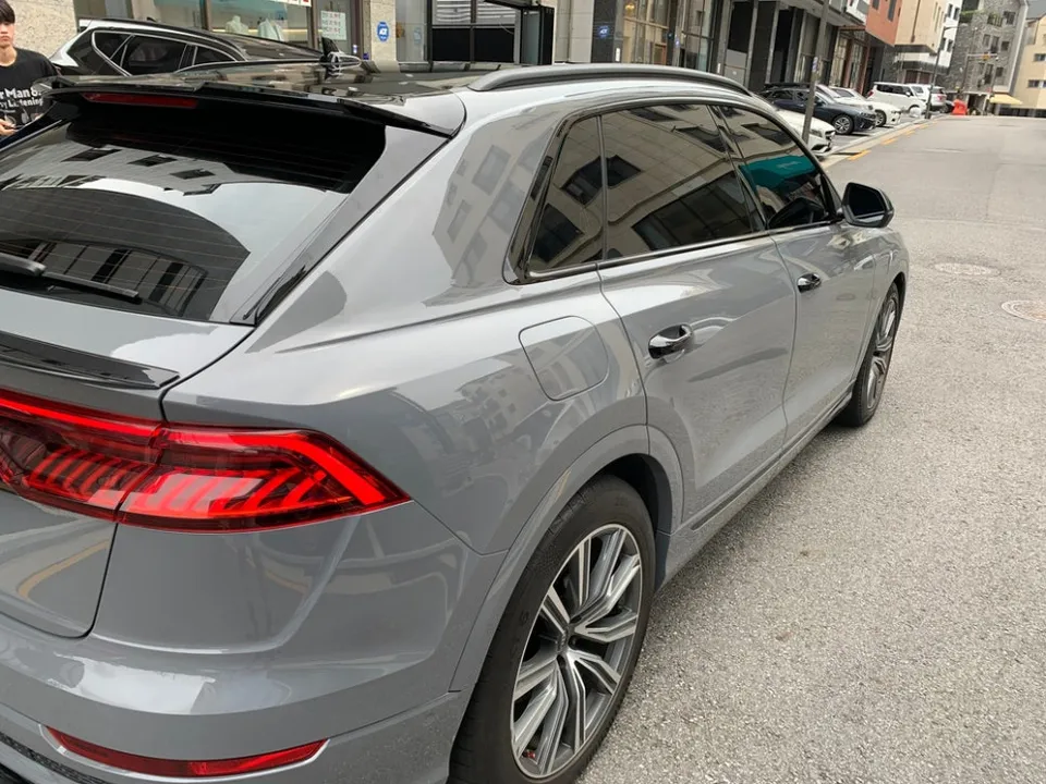 Audi Q8 Ceramic Coating Review: Nardo Grey Wrap Results After