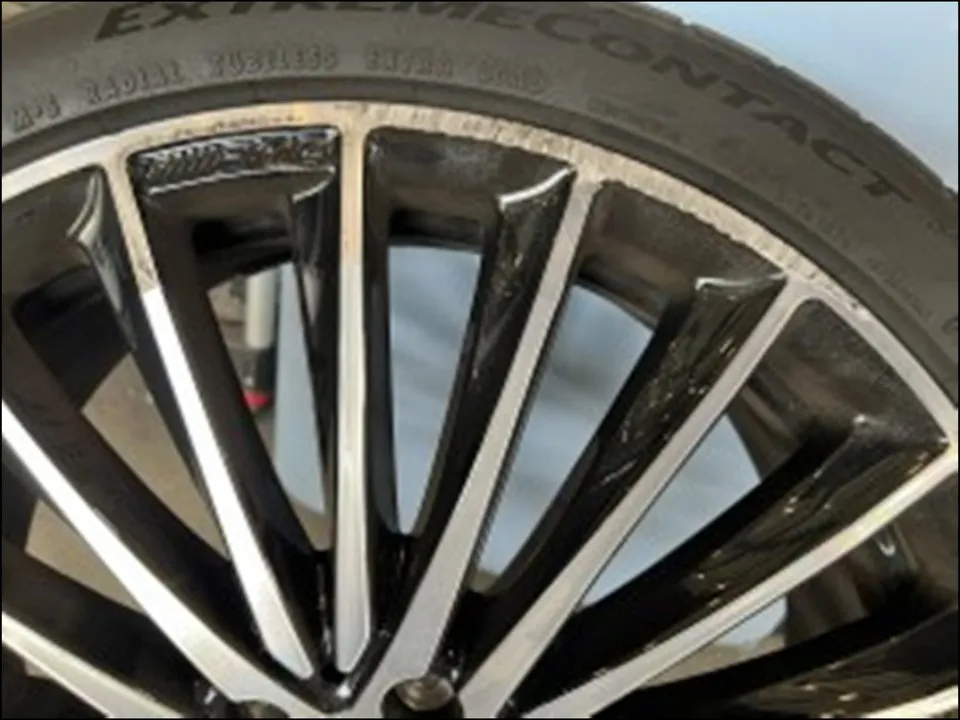 Mercedes-Benz CLS 450 C257 wheel repair - Mercedes-Benz CLS 450 Wheel Repair & Refinishing — Diamond Cut Restoration photo 4
