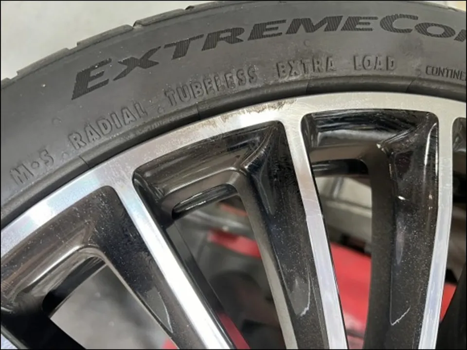 Mercedes-Benz CLS 450 C257 wheel repair - Mercedes-Benz CLS 450 Wheel Repair & Refinishing — Diamond Cut Restoration photo 5