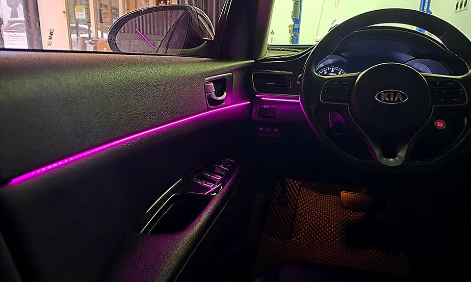 Kia K5 ambient lighting - Kia K5 Ambient Lighting Review — Cost & Results photo 3