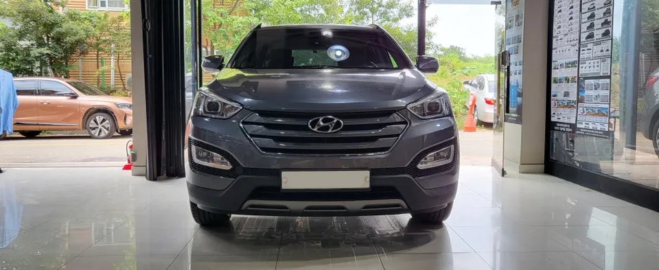 Hyundai Santa Fe DM oem options installation result