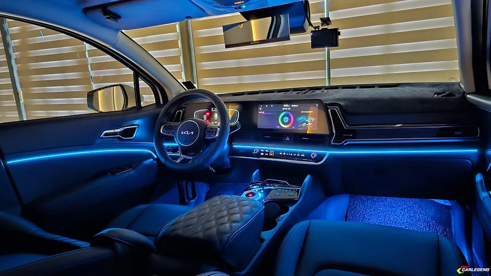 Kia Sportage Ambient Lighting Review — Enhanced Interior After