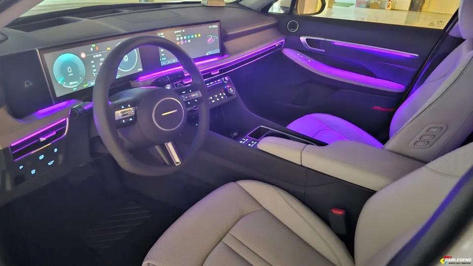 Hyundai Sonata DN8 ambient lighting - Hyundai Sonata Ambient Lighting Review: Enhanced Interior LED Moo photo 5