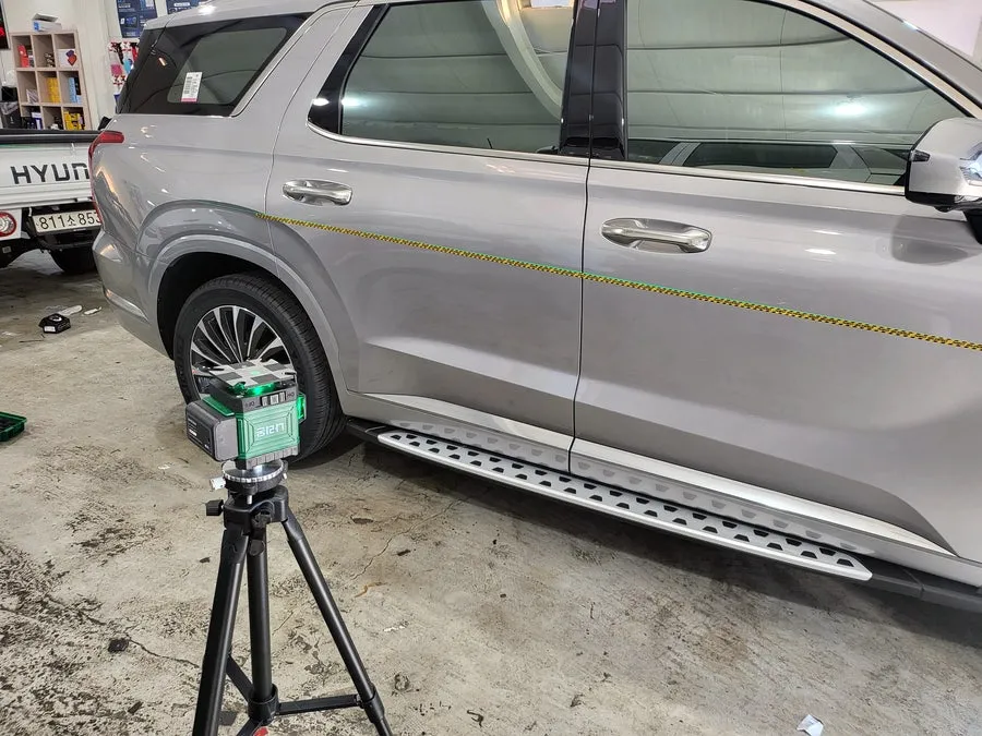 Hyundai PalisadeのPPF施工事例 施工写真 1-2