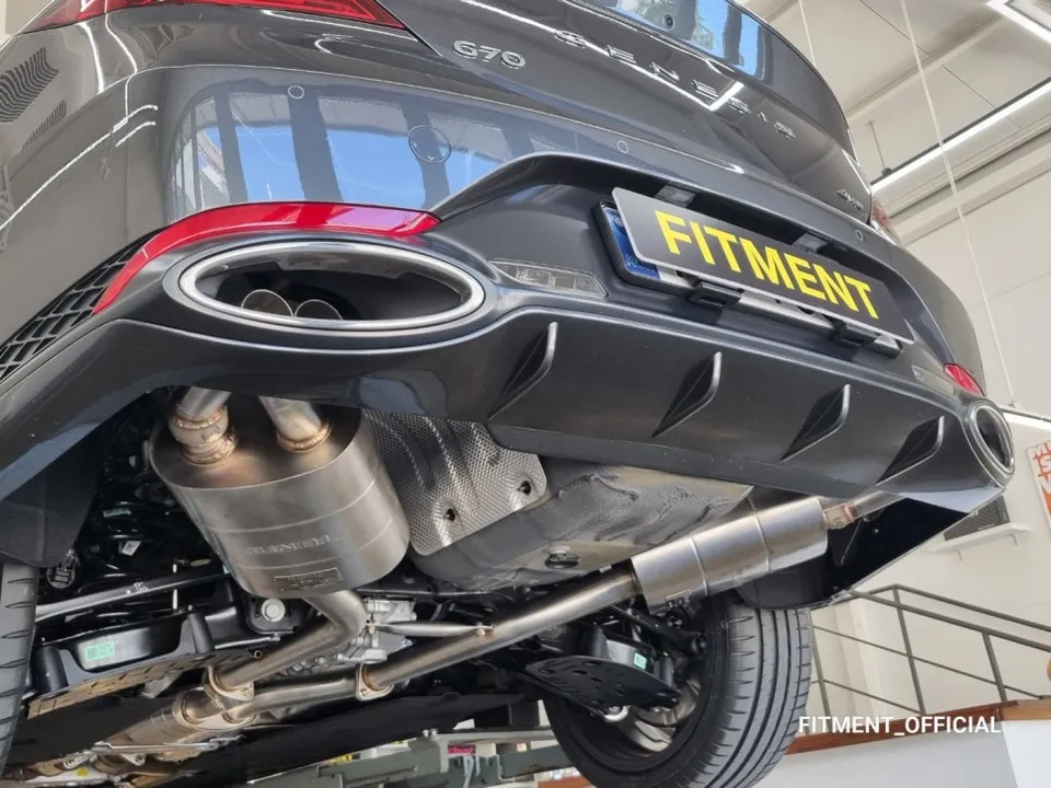 Genesis G70 exhaust upgrade review