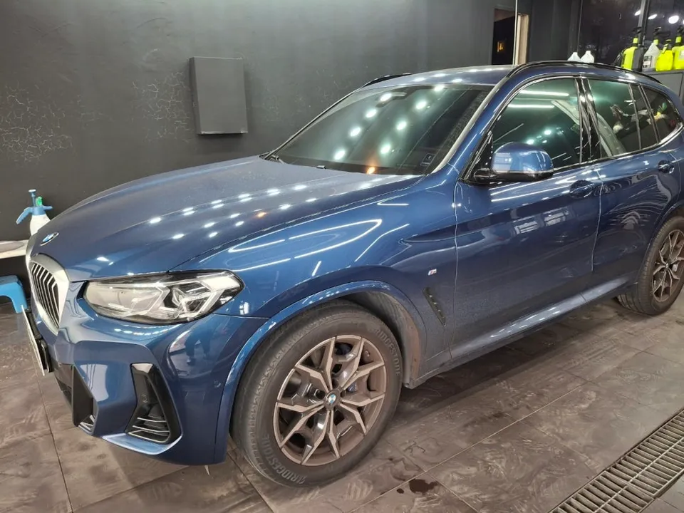 BMW X3 paint correction - BMW X3 Paint Correction & Glass Coating Review — Enhanced Shine photo 3