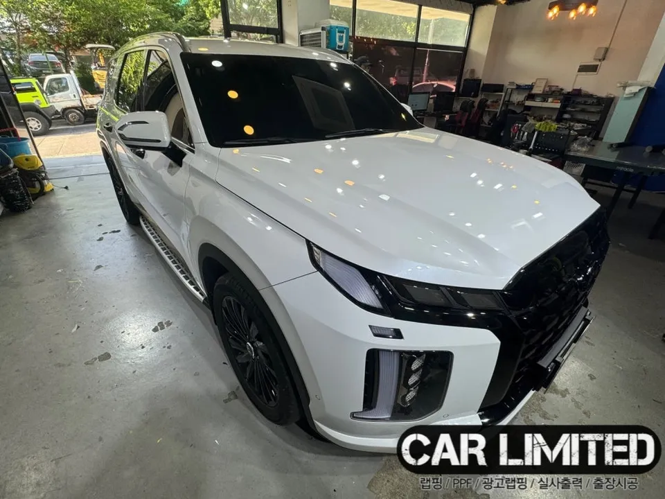 Hyundai Palisadeのカーラッピング事例 施工写真 4-2