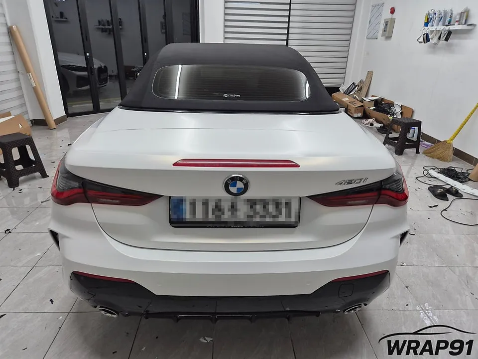 BMW 4シリーズ カブリオレのカーラッピング事例｜費用目安・仕上がり 施工写真 2-3