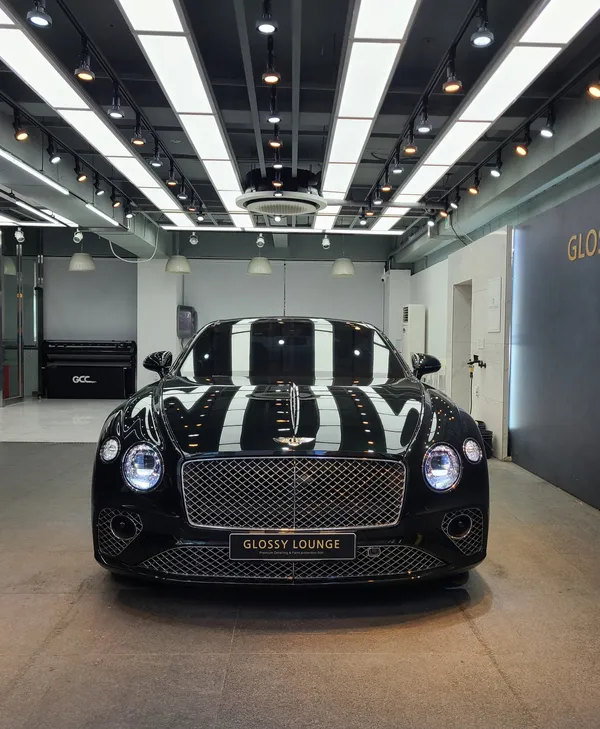 Bentley Continental GTのガラスコーティング事例 写真