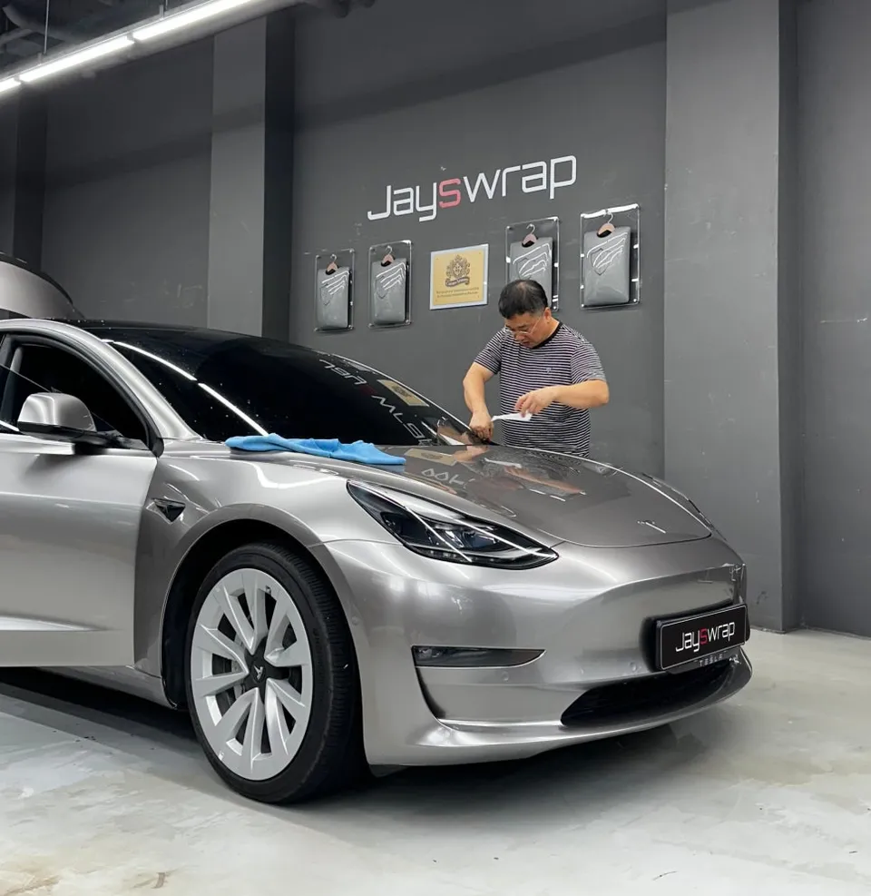 Tesla Model 3 PPF Review: Platinum Silver Color & Cost photo 2