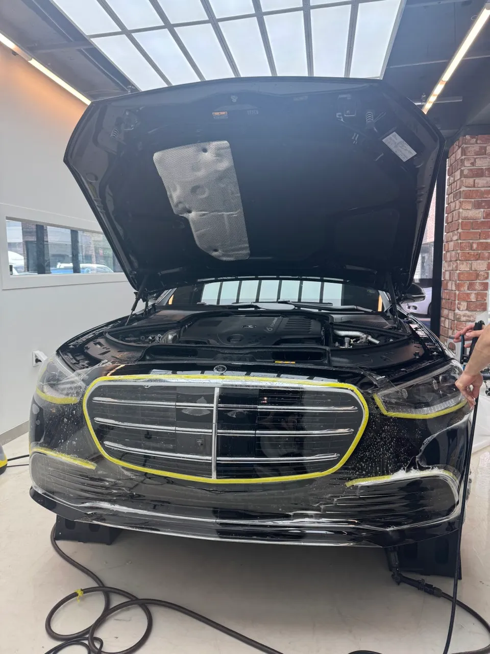 Mercedes-Benz S-ClassのPPF施工事例|費用目安・仕上がり 施工写真 2-1