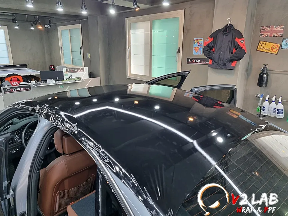 Audi A6のカーラッピング事例|費用目安・仕上がり 施工写真 2-2
