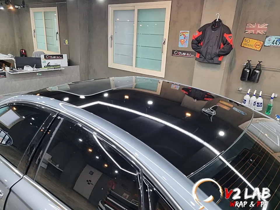 Audi A6のカーラッピング事例|費用目安・仕上がり 施工写真 3-2