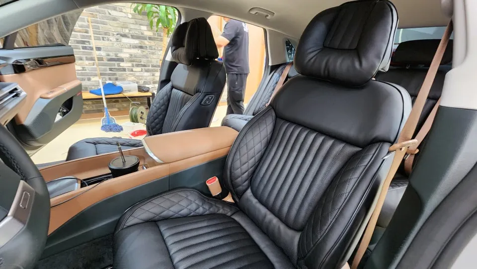 Hyundai Grandeur GN7 seat ventilation installation result