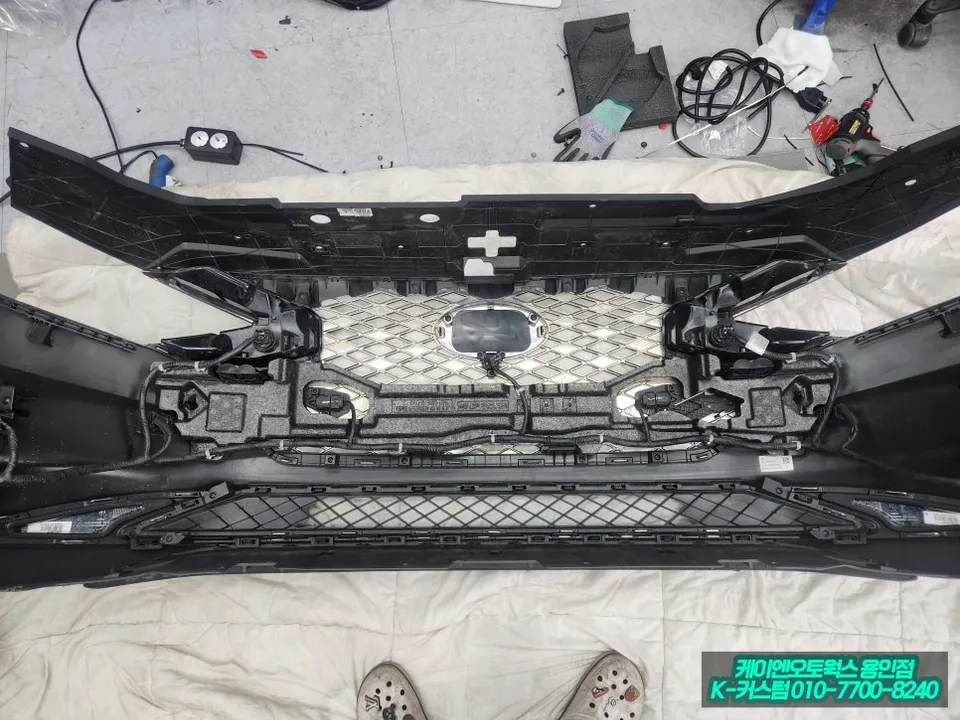 Hyundai The New Grandeur body kit - Hyundai The New Grandeur Body Kit Installation Review — Cost photo 4