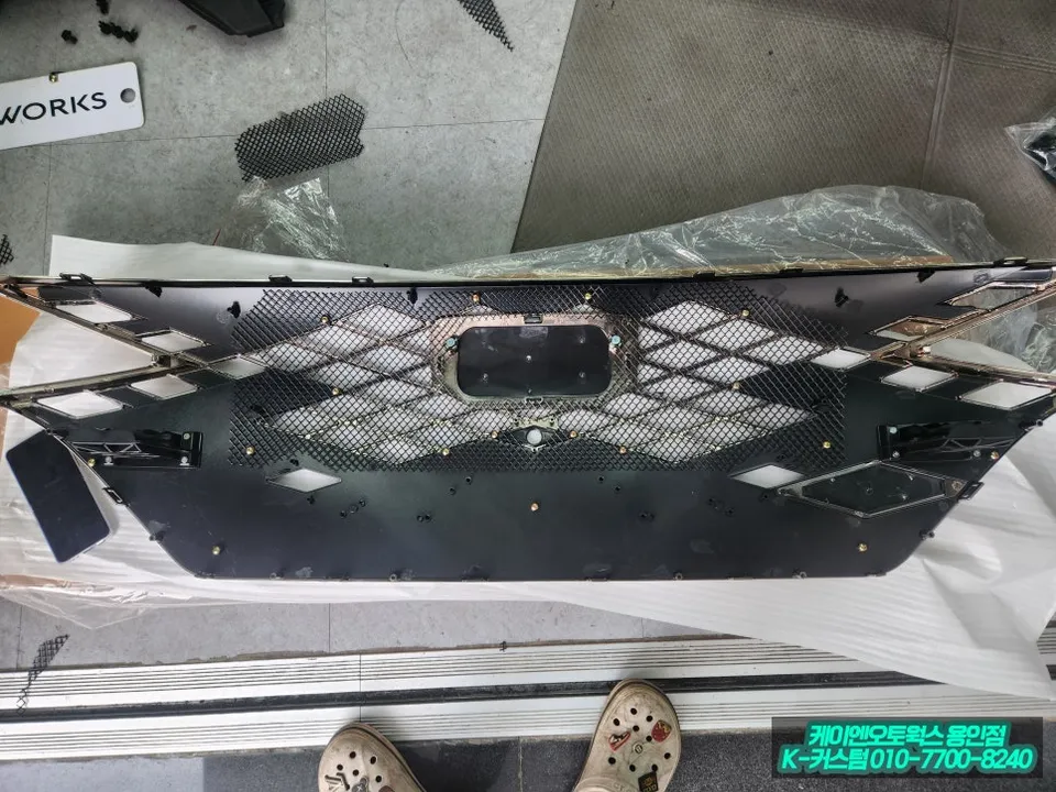 Hyundai The New Grandeur body kit - Hyundai The New Grandeur Body Kit Installation Review — Cost photo 5